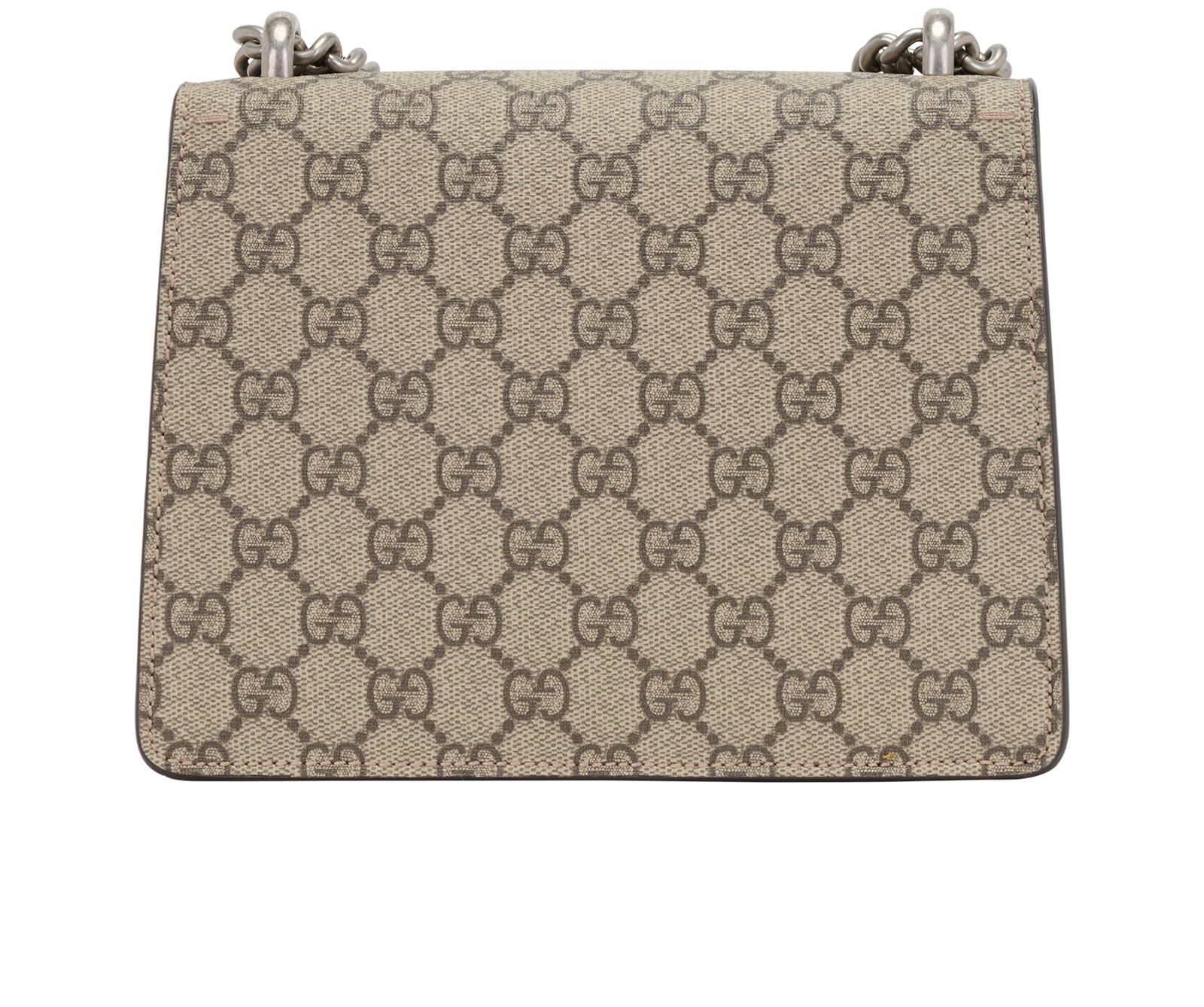 Mini Dionysus, &pound;850, Handbags, Beige/Red, Canvas/Suede, Back view